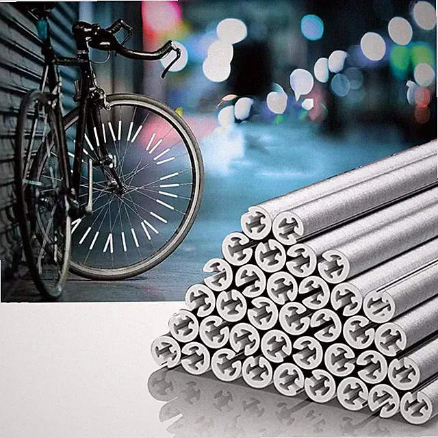 36 Pcs Spoke Reflectors for Bicycles, 360° Visibility Bike Spoke Reflectors, Bi