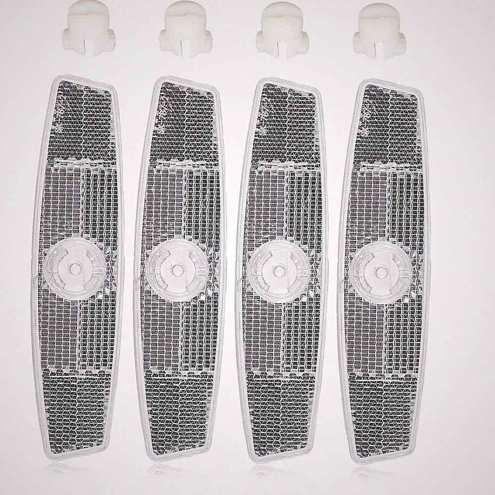 4Pcs Bike Wheel Reflectors, Bicycle Reflectors, Bicycle Night Safety Warning