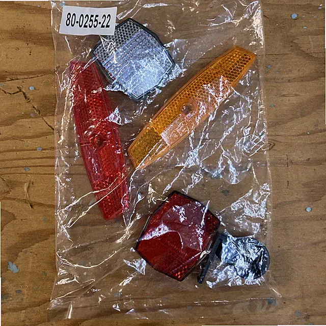 bicycle reflector set