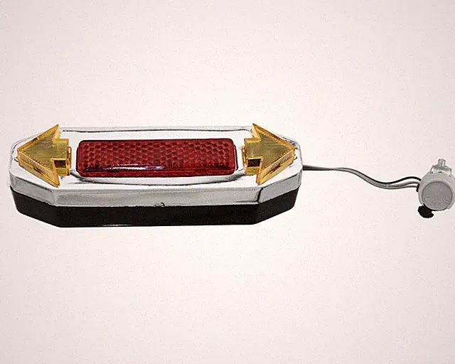 BICYCLE TURN SIGNAL LIGHT REFLECTOR VITNAGE SCHWINN STINGRAY CRUISER BIKE FENDER