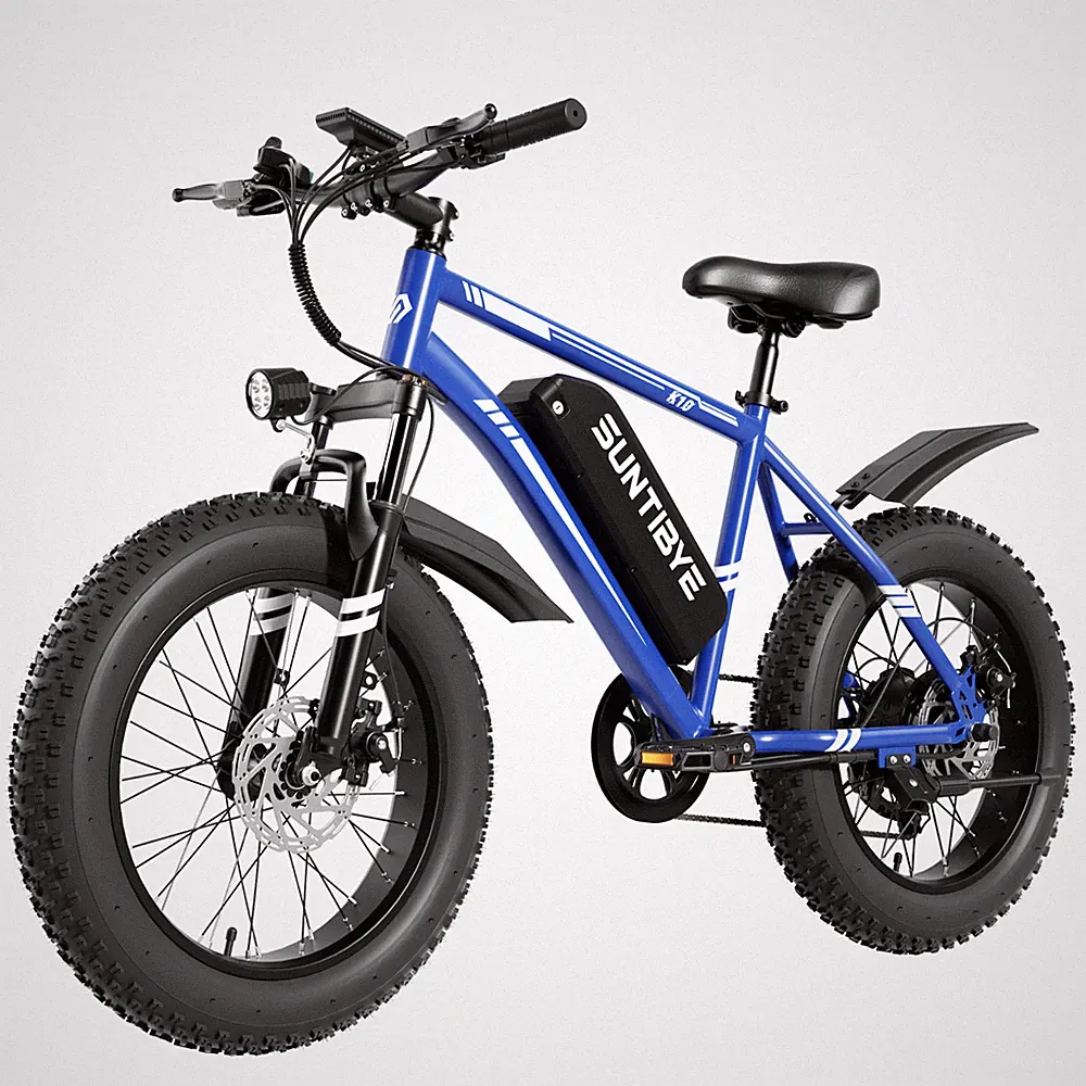 Electric Bike Electric Bicycle 48V 15AH 20" Fat Tire Mountain e bike For Teens