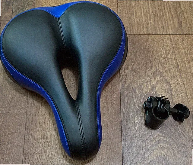 Memory Foam Mountain Bike Seat Saddle Waterproof Visibility Back Reflector. A