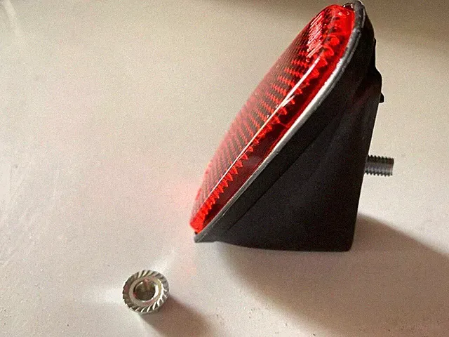 NEW BICYCLE REAR FENDER REFLECTOR REPLACEMENT CRUISER TRICYCLE CYCLING