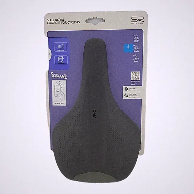 Selle Royal Vivo Ergo Men's Bicycle Saddle Bike Saddle Reflector Foam Cycling