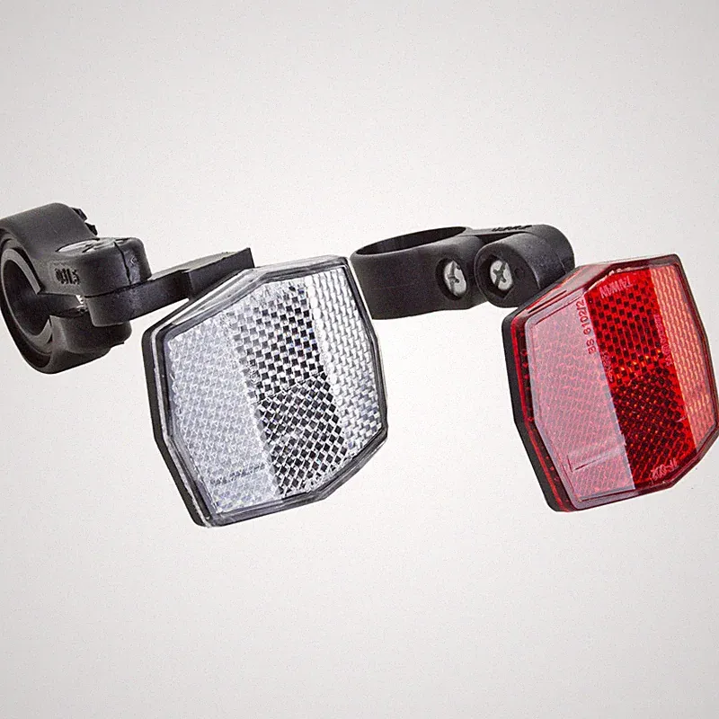 Sunlite Bicycle Safety Reflector Set for Handlebar & Seatpost Kids Adult Bike