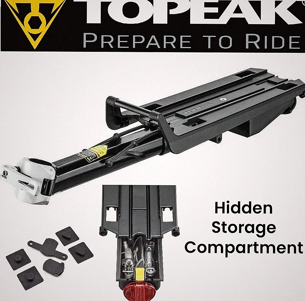 Topeak MTX Beam Rack EX TA2103 Rear Bike Bicycle Seatpost Mount Quick Release