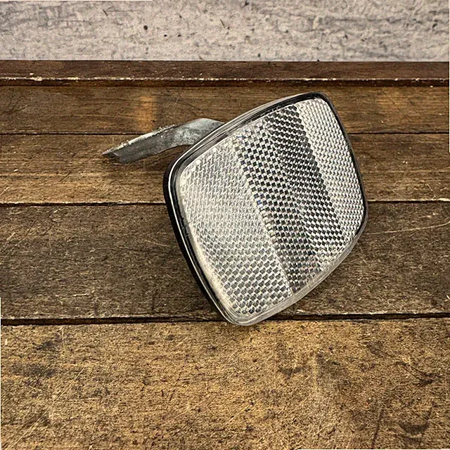 Vintage CatEye RR-360-WZ Bicycle Front Reflector Clear Headset Bracket Mount 1"