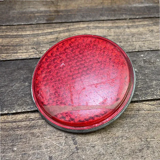 Vintage Fender Reflector Rear Red Bike Bicycle 3.25 Large Cruiser Muscle